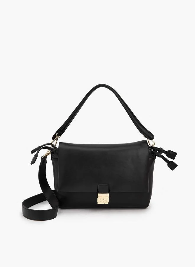 Celeste Solid Crossbody Bag with Detachable Strap